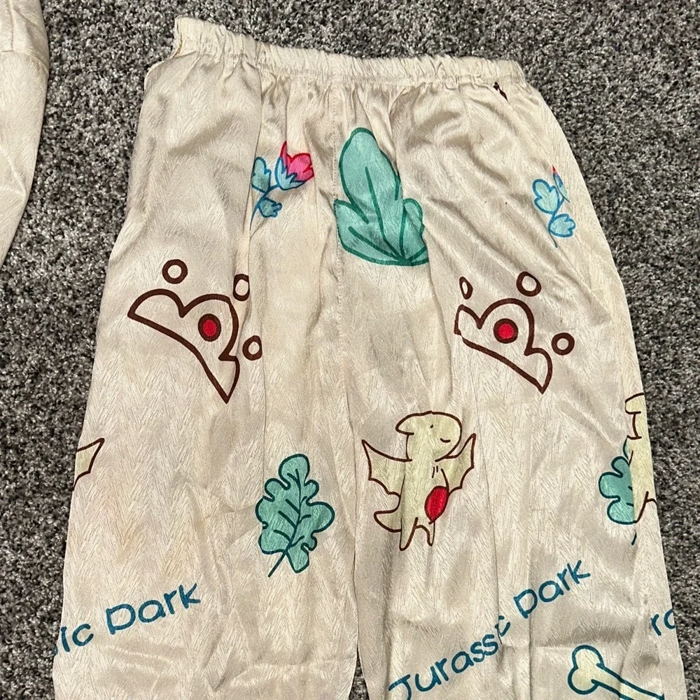 SAM Kids Pajama Set - Cream and Teal